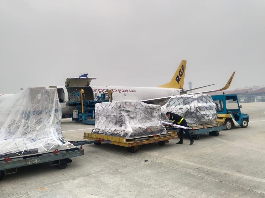 Cargo on Apron